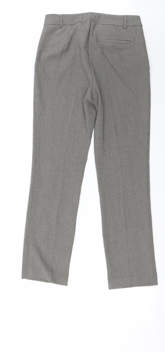 Marks and Spencer Womens Grey Trousers Size 10 L26 in