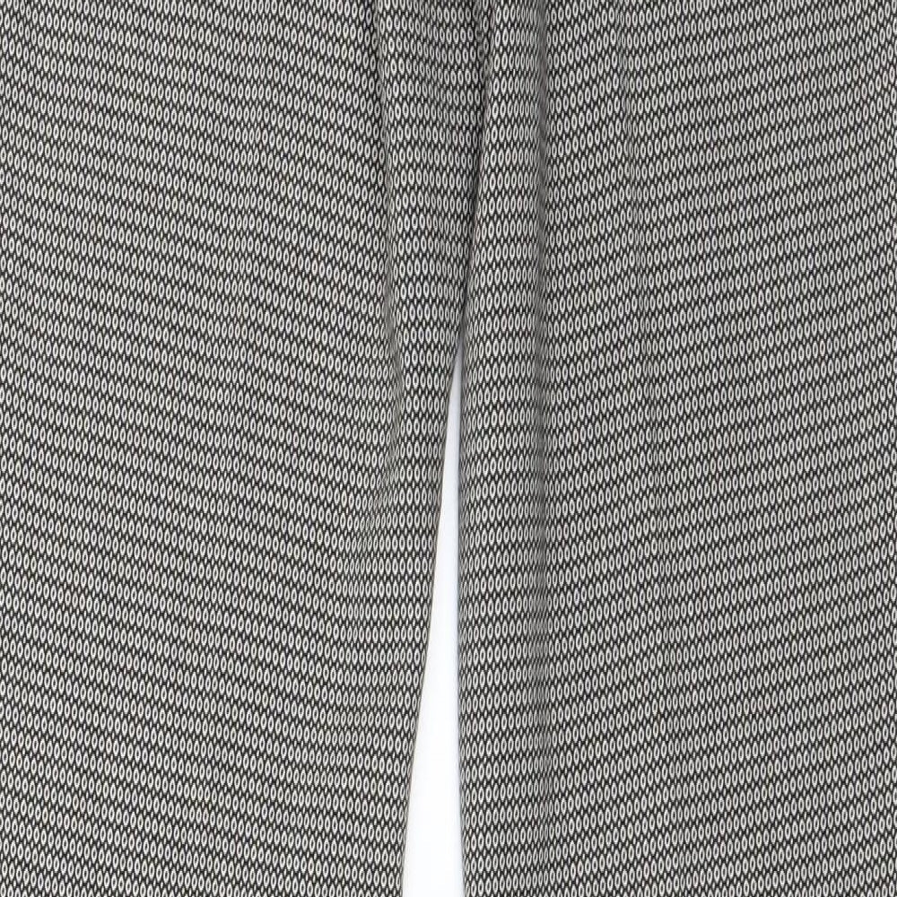 Marks and Spencer Womens Grey Trousers Size 10 L26 in