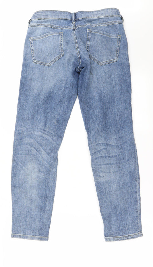 bloomin marvellous Womens Blue Straight Jeans Size 10 L26 in