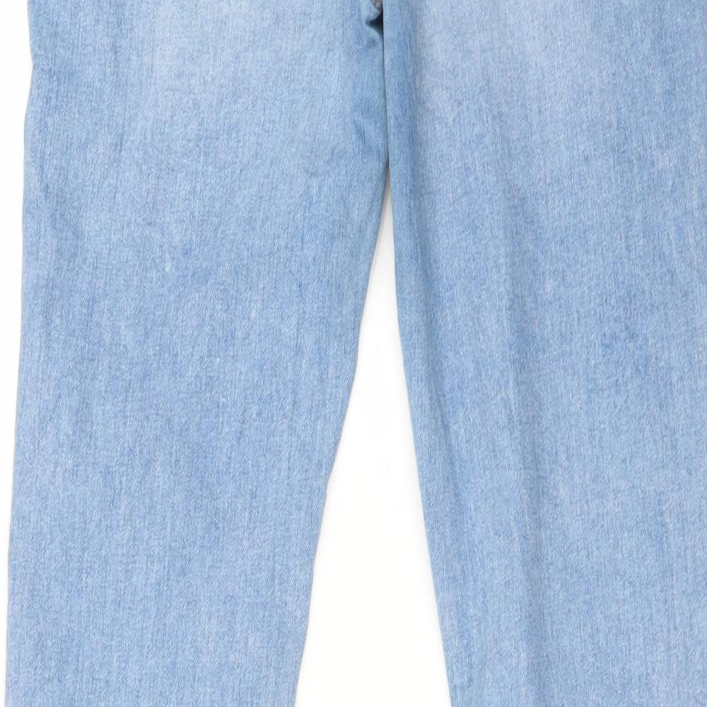 VERO MODA Womens Blue Skinny Jeans Size 28 in L29 in