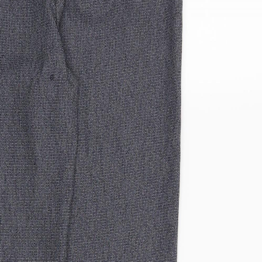 TU Womens Blue Trousers Size 12 L27 in