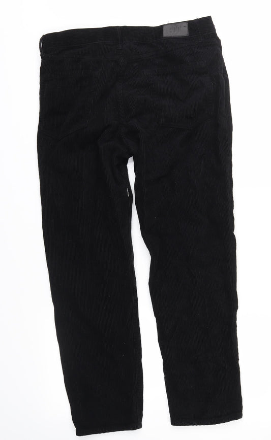 BDG Mens Black Trousers Size 32 in L27 in