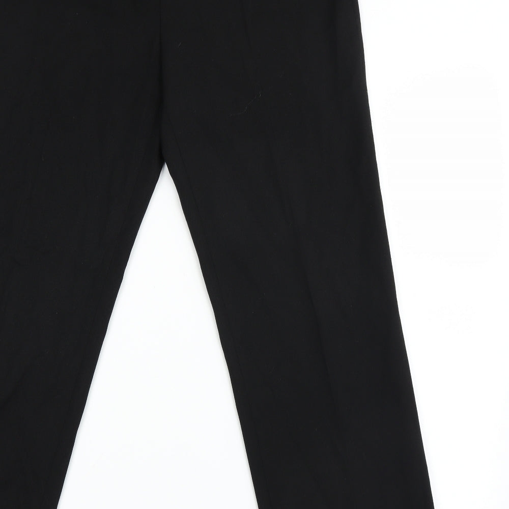Artigiano Womens Black Sweatpants Trousers Size 12 L26 in