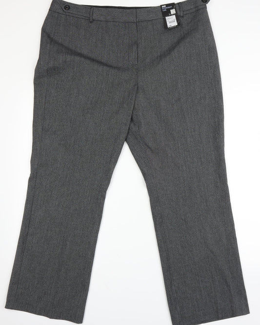 Debenhams Womens Green Sweatpants Trousers Size 20 L26.5 in