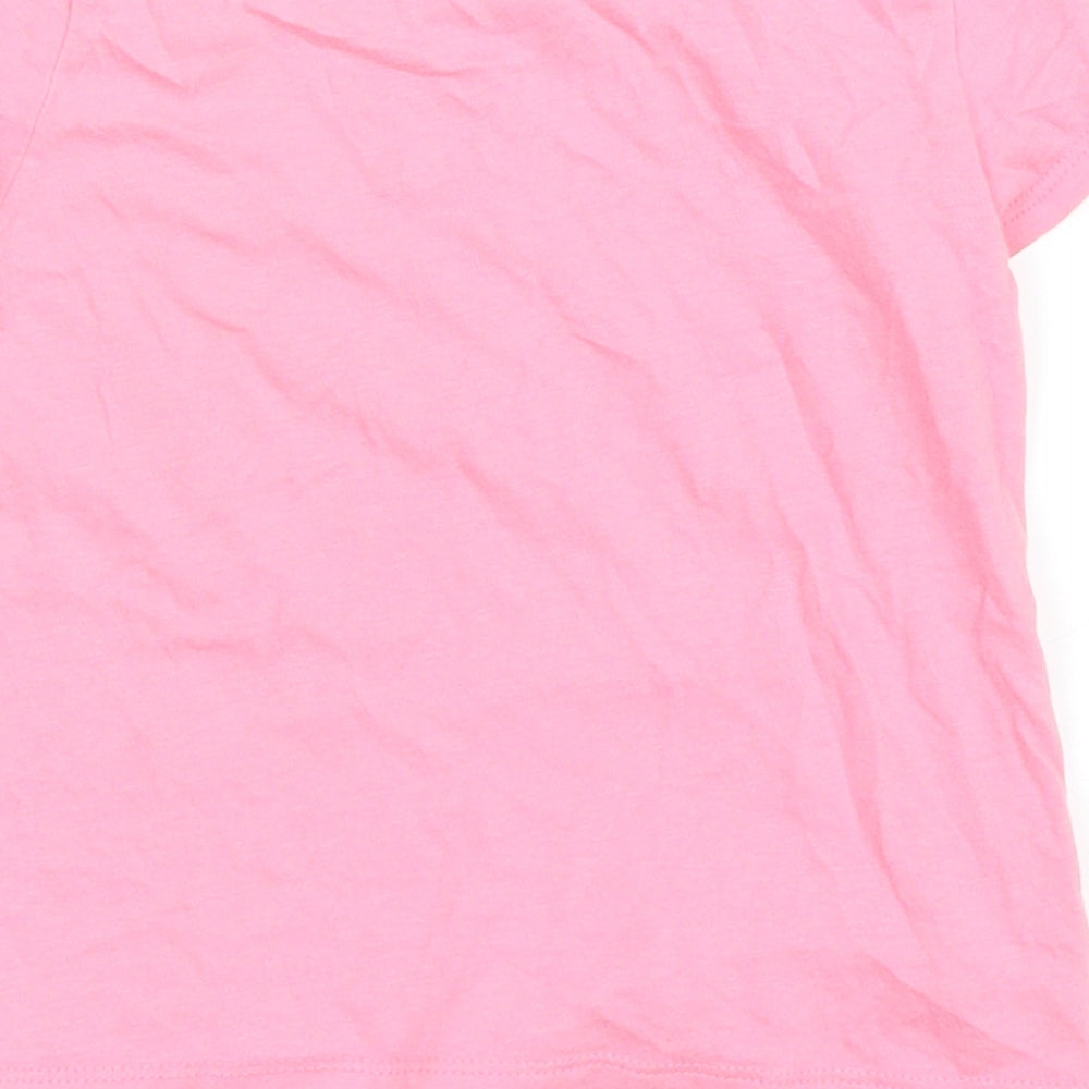Gap Girls Pink Basic T-Shirt Size 2 Years