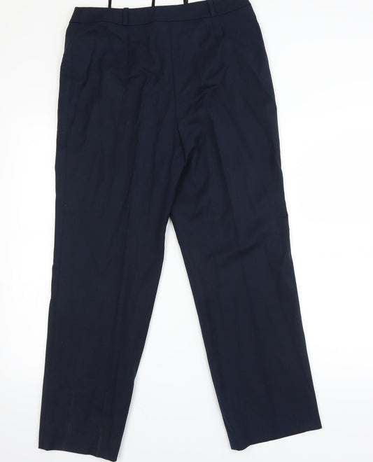 Artigiano Womens Blue Trousers Size 12 L23 in