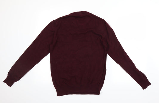 Primark Mens Purple Pullover Jumper Size S