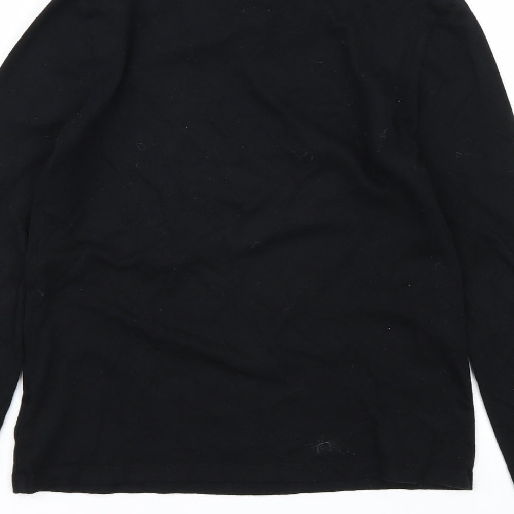 Gap Girls Black Basic T-Shirt Size M