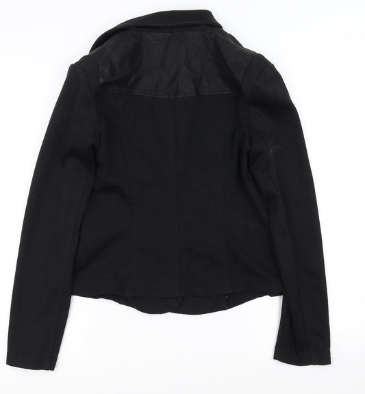 HF Womens Black Jacket Coat Size S