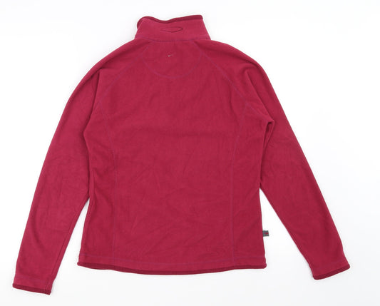 Womens UK 8 Regular Mountain Life Pink Pullover