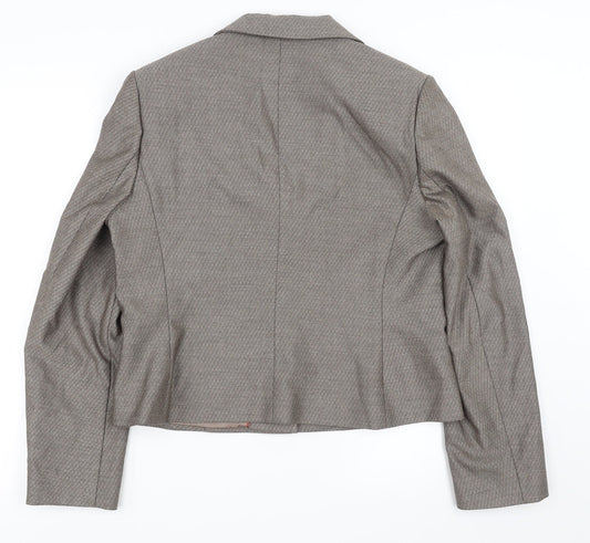 NEXT Womens Brown Jacket Coat Size 14