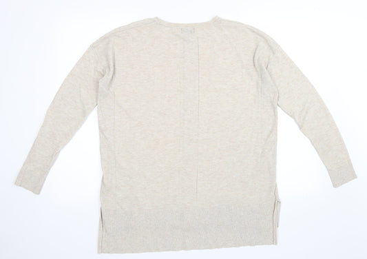 Topshop Womens Beige Pullover Jumper Size 10