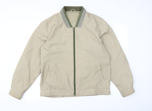 Little Woods Mens Green Jacket Coat Size L