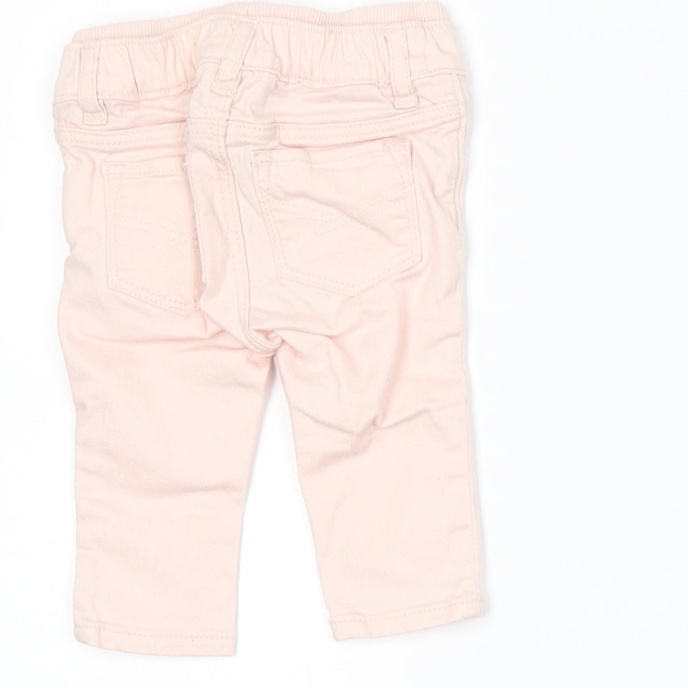 Gap Girls Pink Jeans Size 3-6 Months