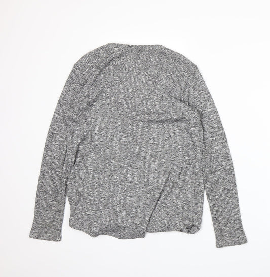 George Womens Grey Knit Pullover Jumper Size 14