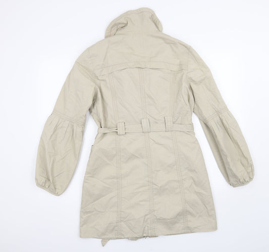 Papaya Womens Beige Jacket Coat Size 12