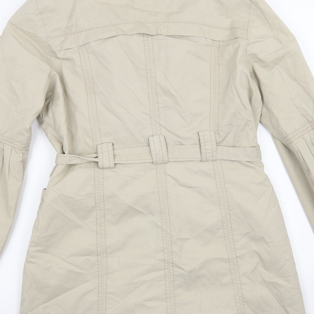 Papaya Womens Beige Jacket Coat Size 12