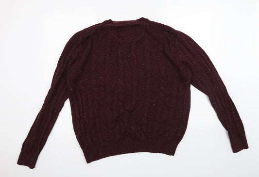 St George Mens Red Pullover Jumper Size M