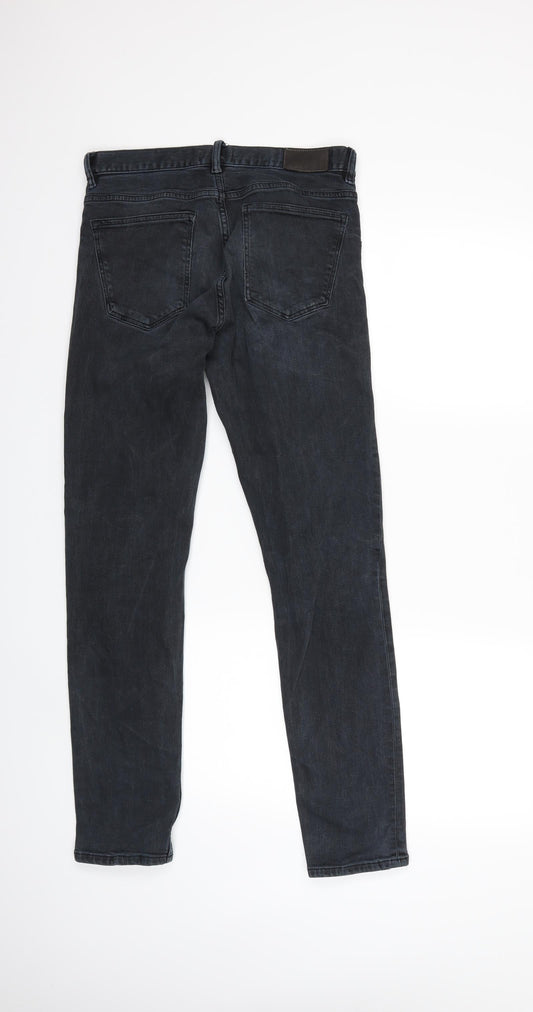 H&M Mens Blue Denim Skinny Jeans Size 28 in L29 in