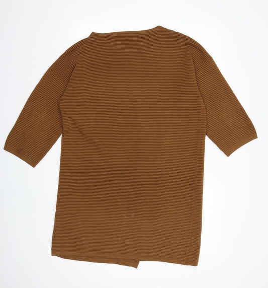 ESMARA Womens Brown Knit Jumper Size 14