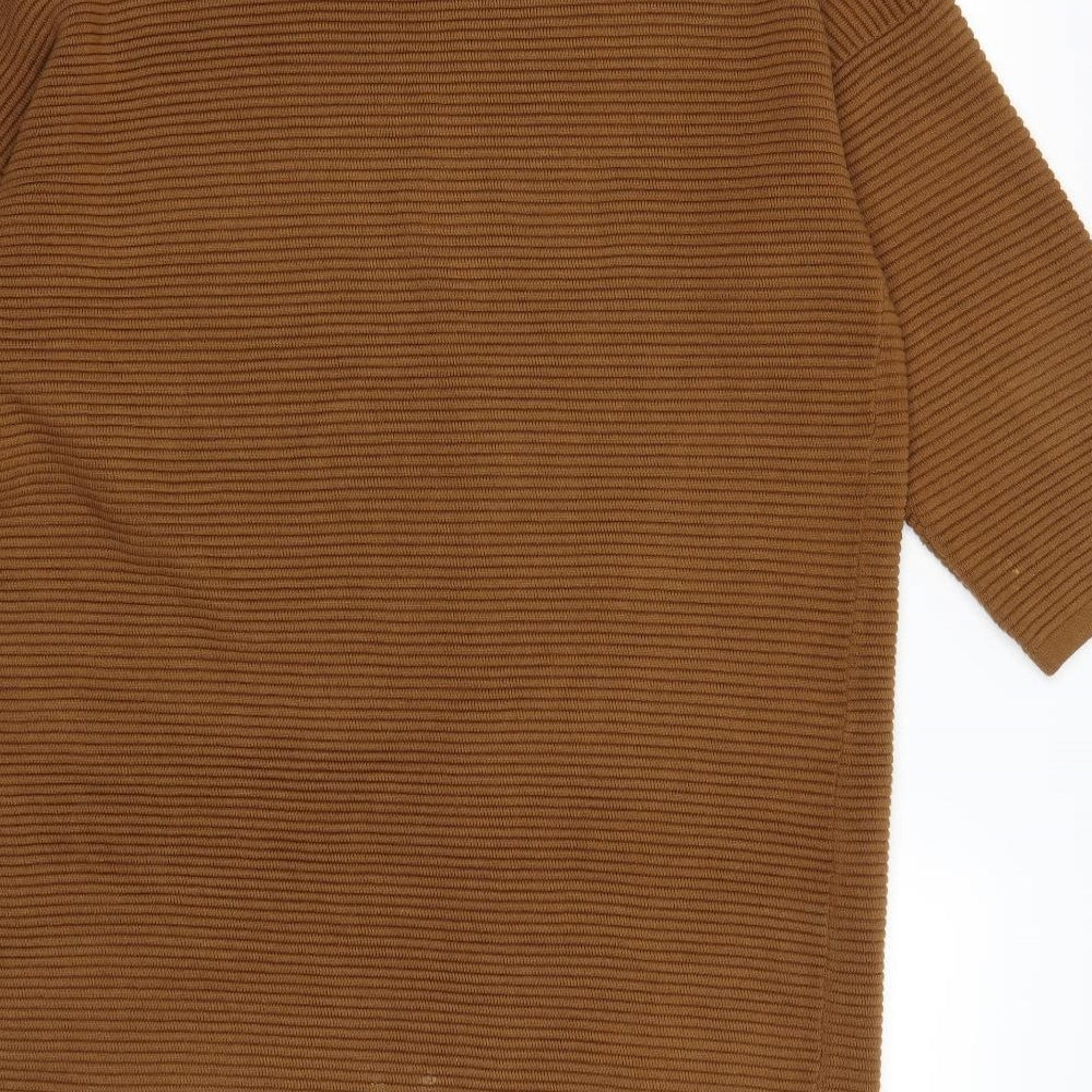 ESMARA Womens Brown Knit Jumper Size 14