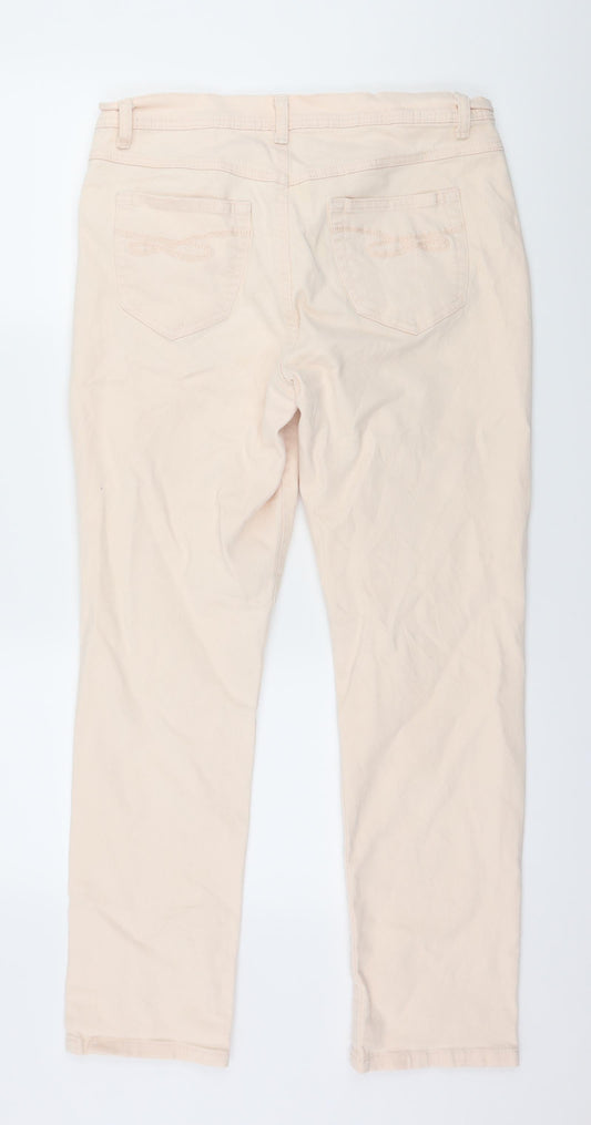 Style & Co Womens Pink Denim Skinny Jeans Size 32 in L29 in