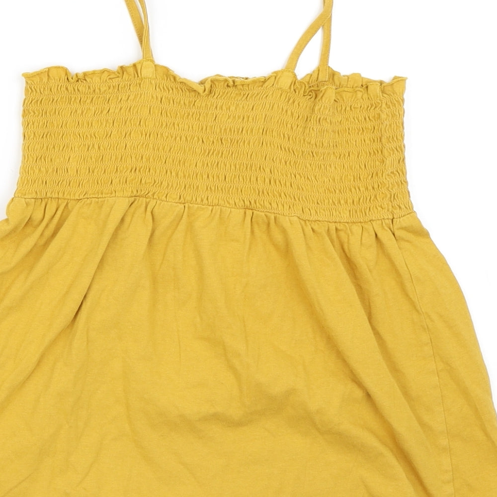 La Redoute Girls Yellow Basic Casual Size 10 Years