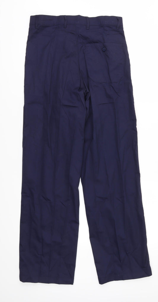 Grahame Gardener Mens Blue Trousers Size 30 in L31 in