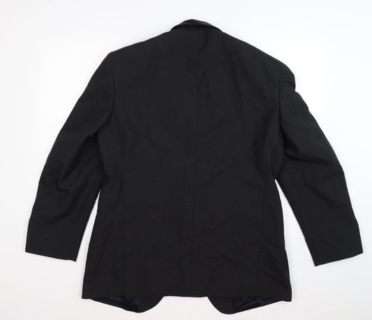Scott & Taylor Mens Black Jacket Blazer Size 40