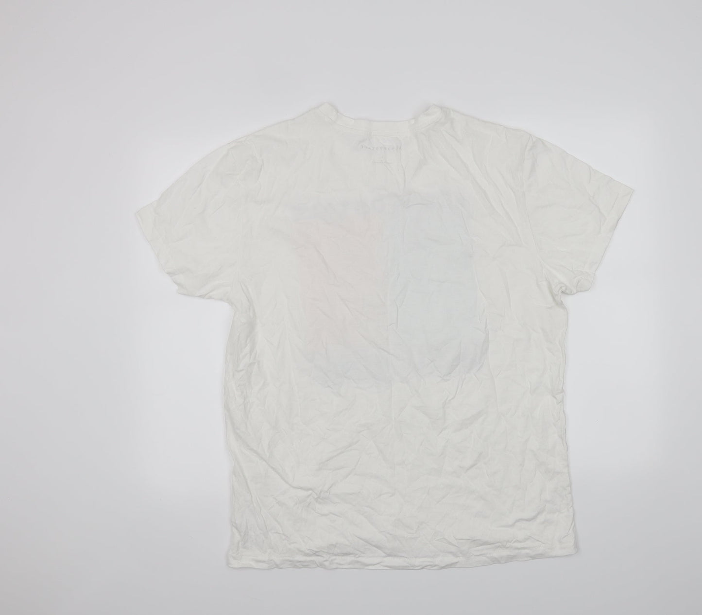 Aeropostale Mens Silver    T-Shirt Size L