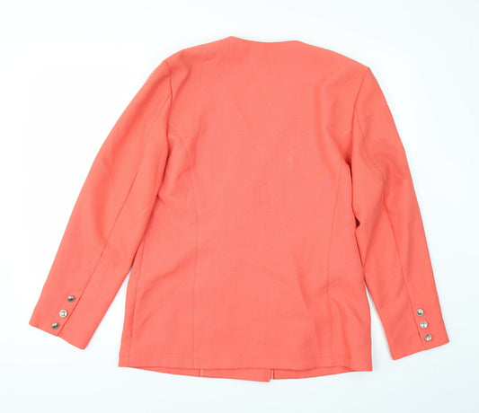 MODIANA Womens Pink Jacket Size 12