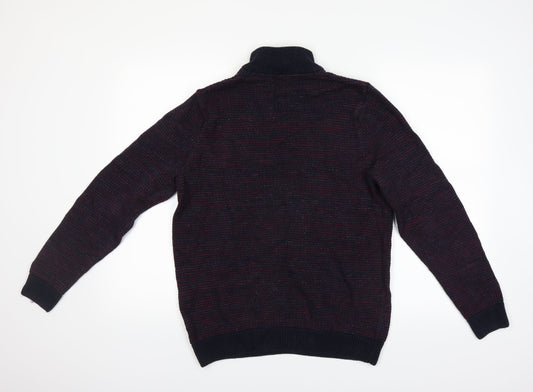 Marks and Spencer Mens Multicoloured Pullover Jumper Size M