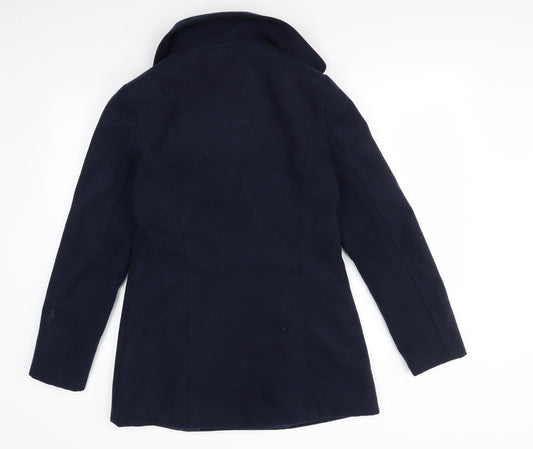 South Womens Blue Jacket Coat Size 12