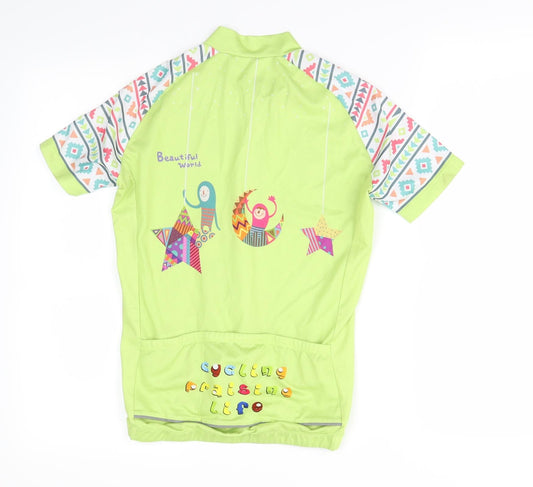Preworn Girls Green Basic Blouse Size XL