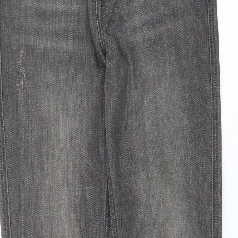 Gap Mens Grey Skinny Jeans Size 26 in L30 in - DISTRESSED