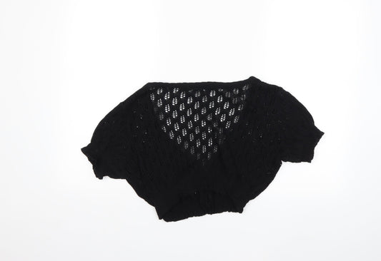 Atmosphere Womens Black Knit Cardigan Jumper Size 12