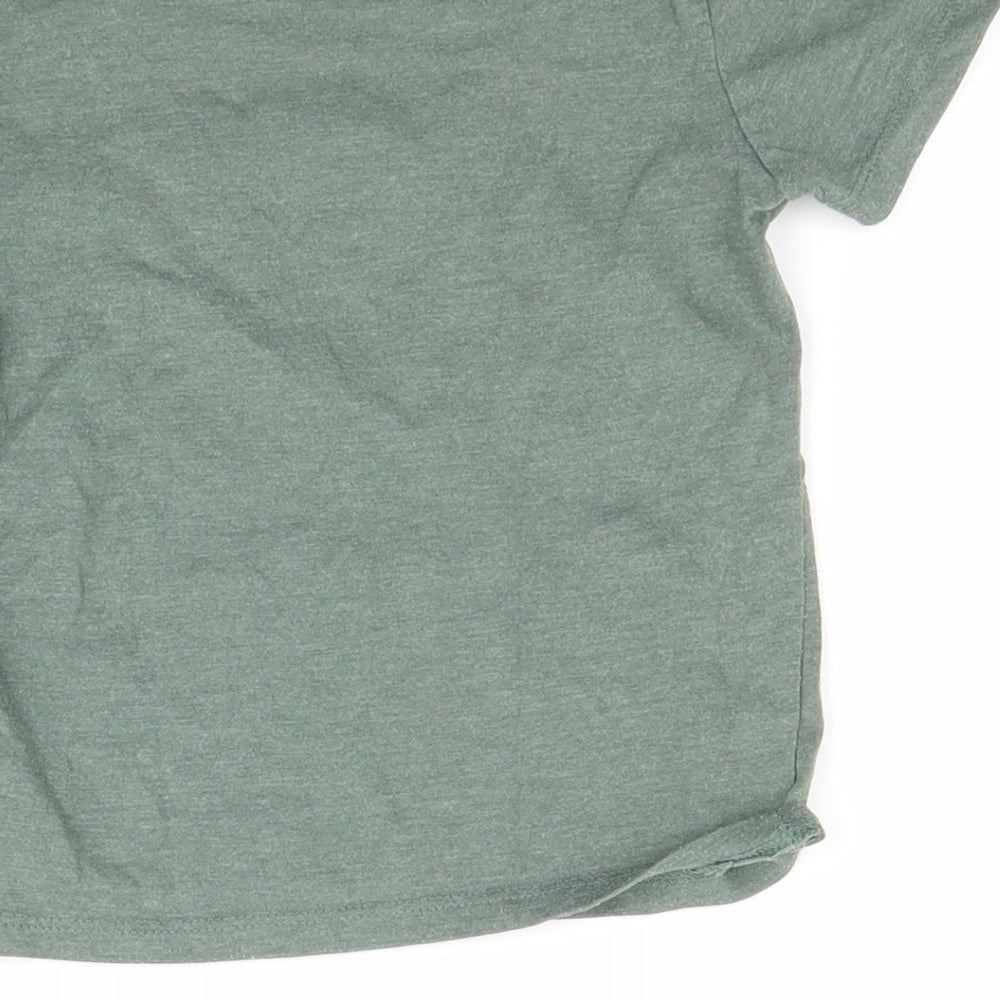 Fox Boys Green Basic T-Shirt Size 2 Years