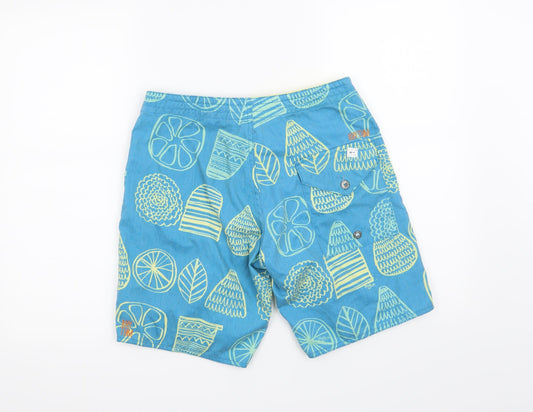 Rhythm Mens Blue Bermuda Shorts Size 28 in - Fruit