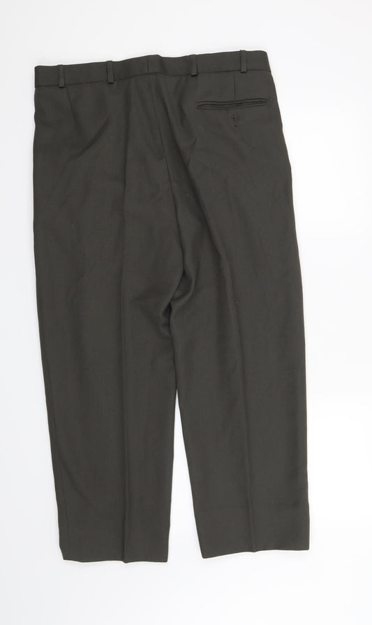 Preworn Mens Green Trousers Size 36 in L27 in