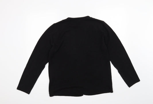 Sarah Hamilton Womens Black Cardigan Jumper Size L