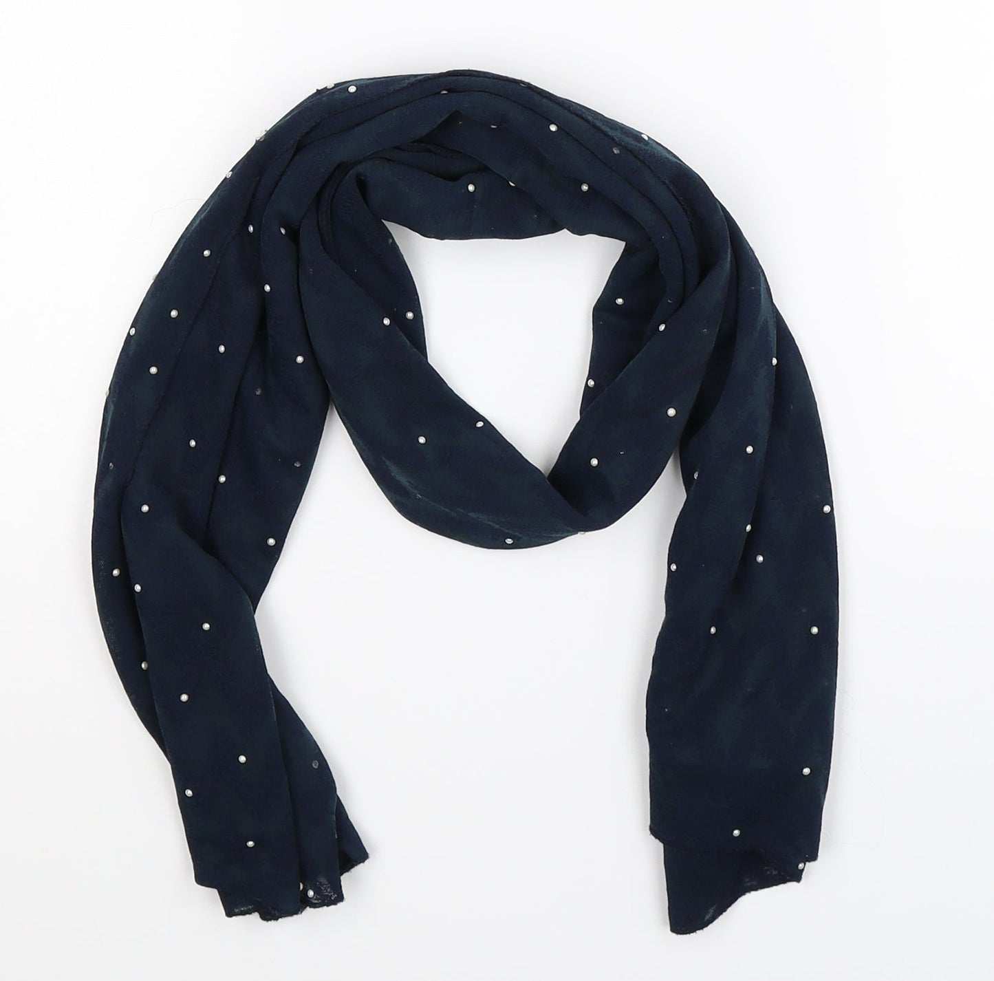 Preworn Womens Blue Scarf