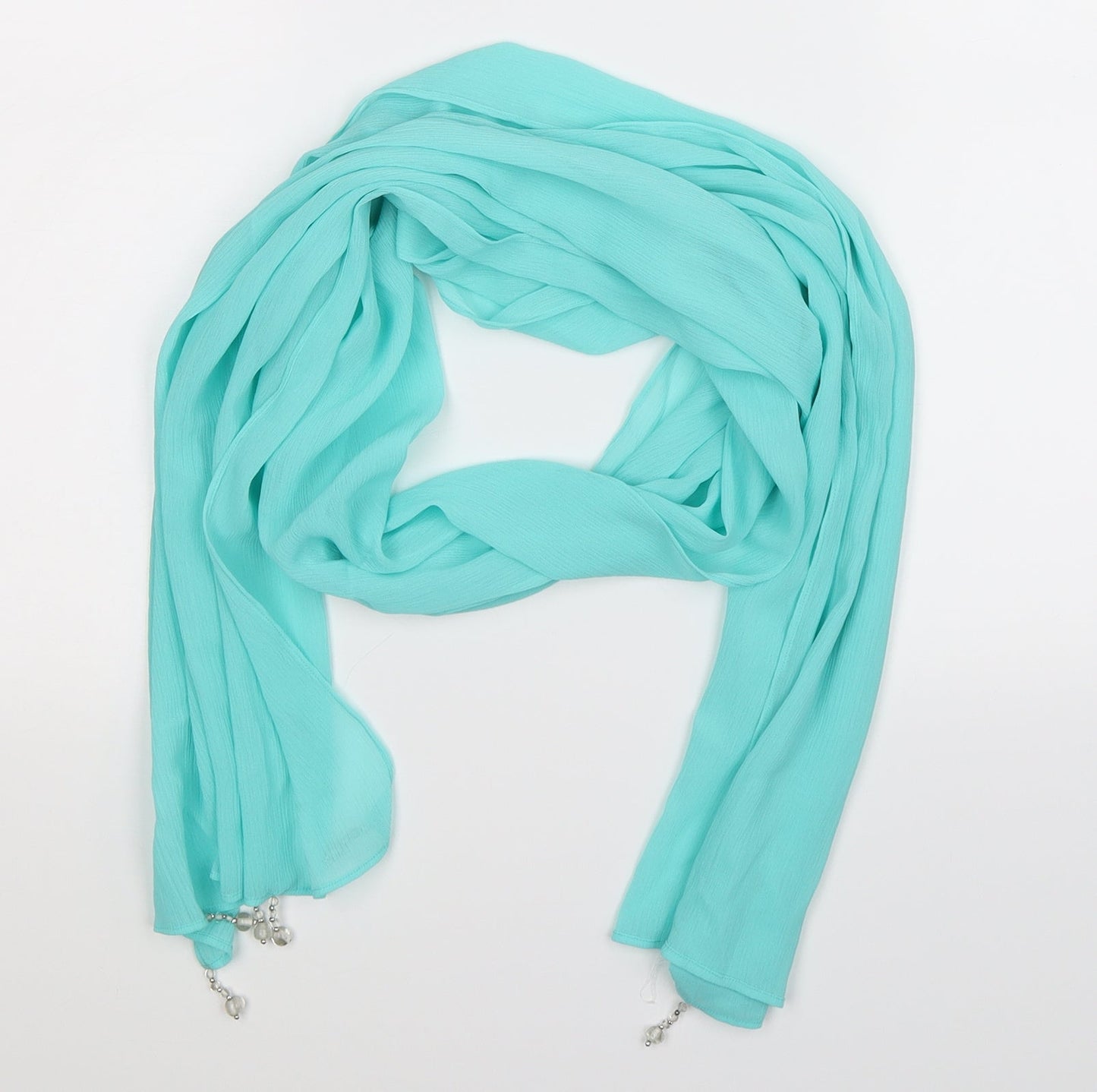 Preworn Womens Green Scarf