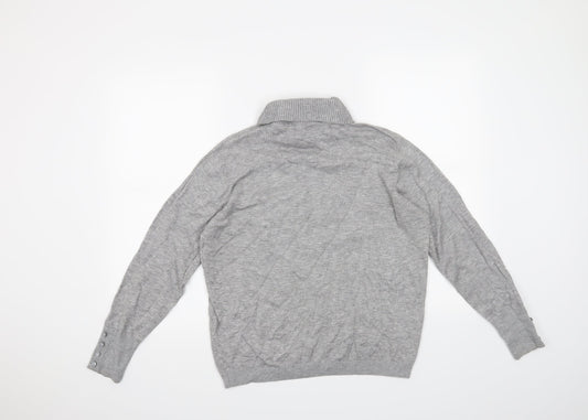 Intuition Womens Grey Pullover Jumper Size 14