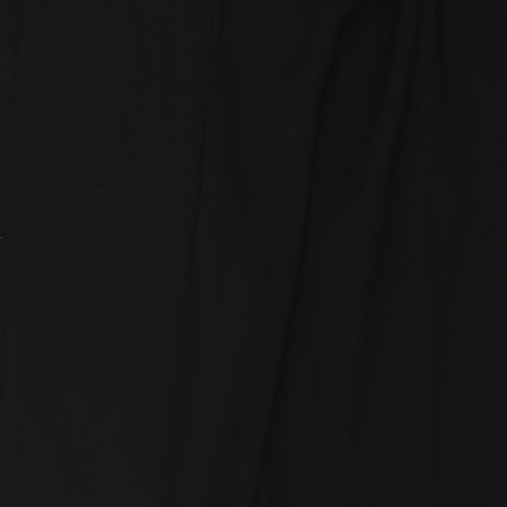 Principles Womens Black Trousers Size 12 L28 in