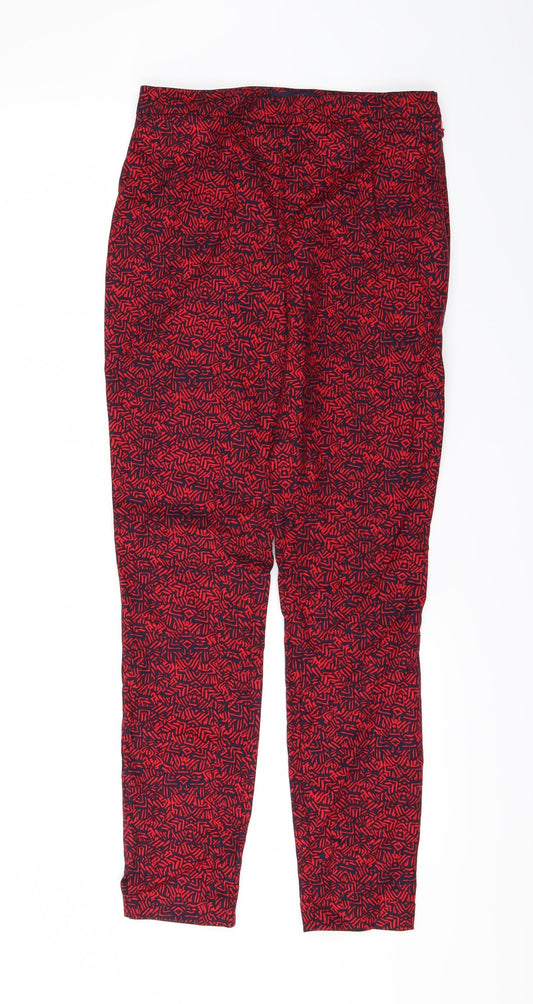 NEXT Womens Red Jogger Leggings Size 6 L26 in