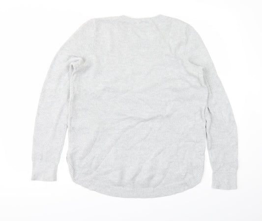 Gap Mens Grey Pullover Jumper Size M
