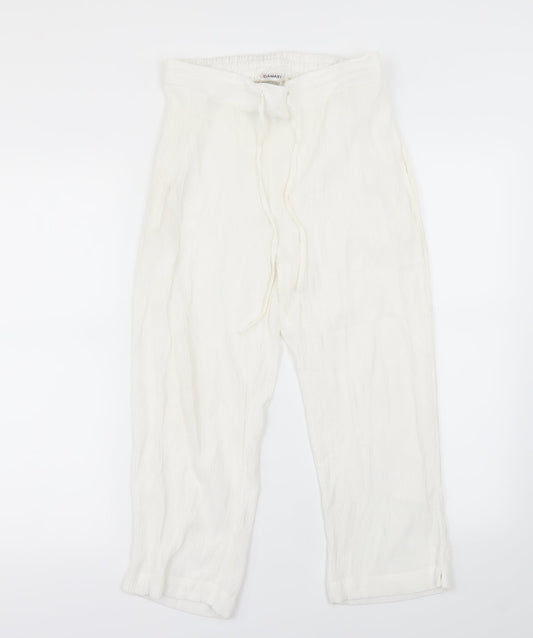 Damart Womens White Trousers Size 14 L22 in