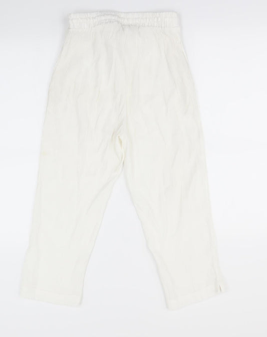Damart Womens White Trousers Size 14 L22 in