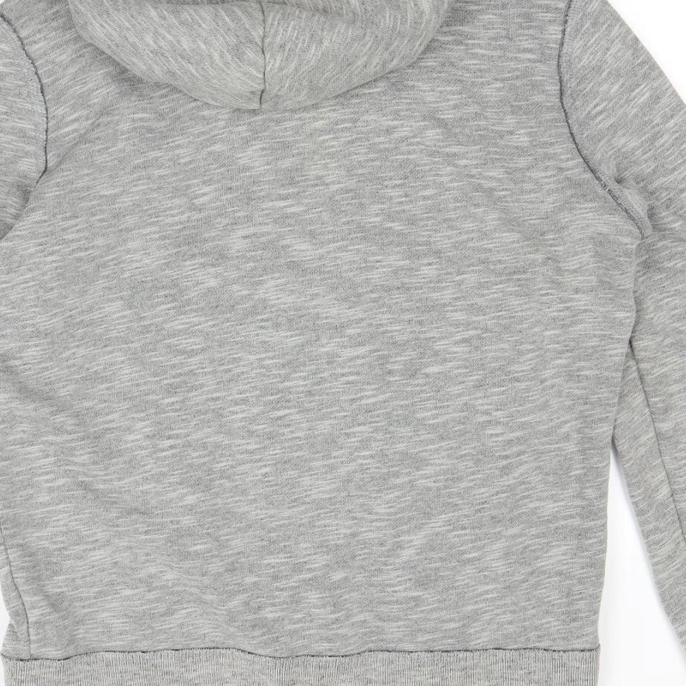 Hollister Womens Grey Full Zip Hoodie Size S