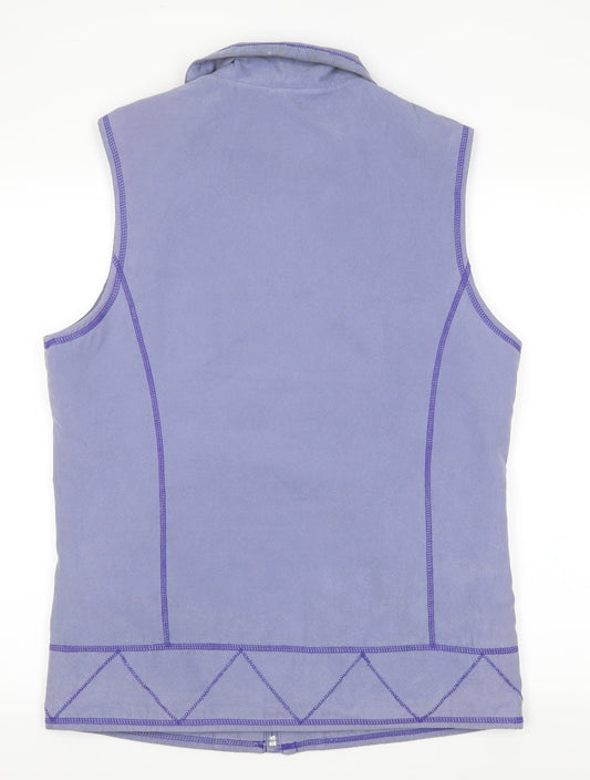 Casual & Co Womens Purple Jacket Waistcoat Size XS